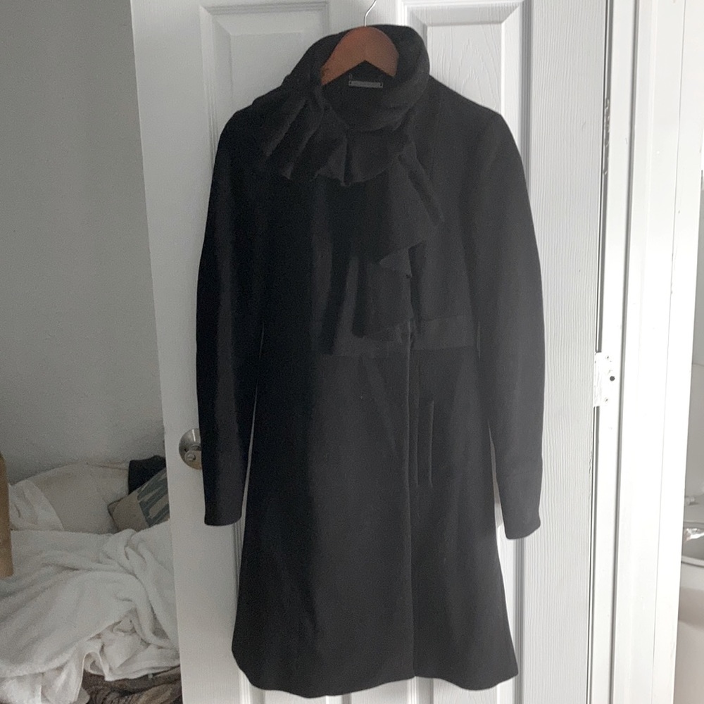 Black peacock jacket